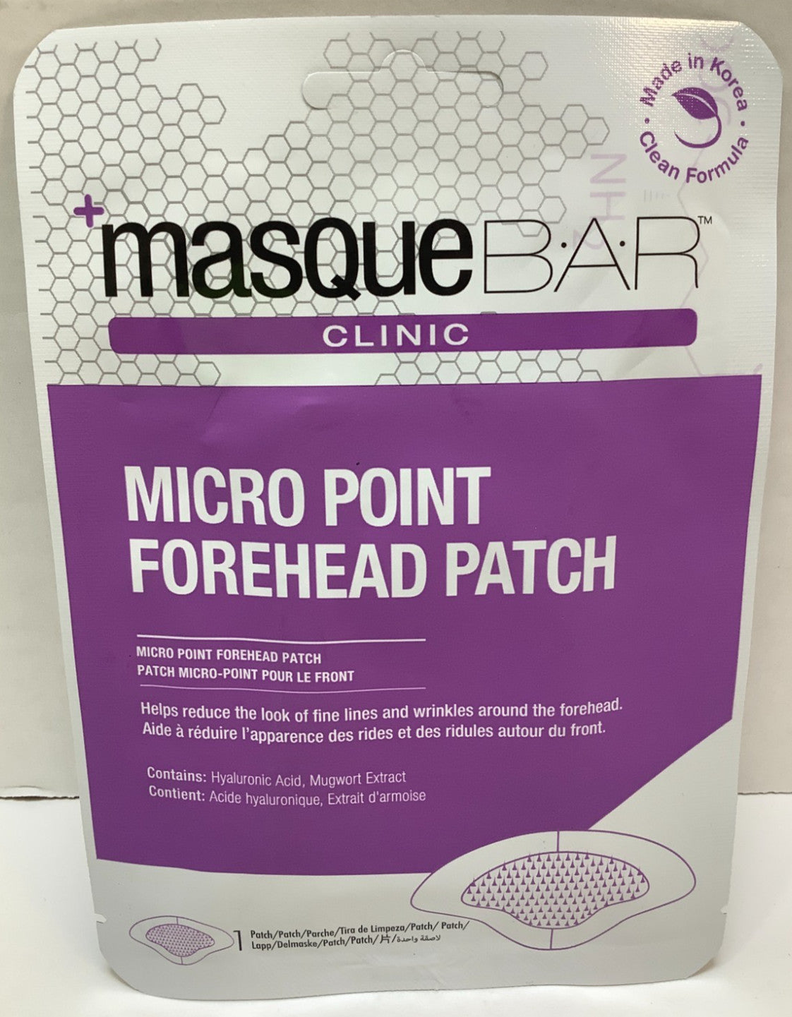 Micro Point Forehead Patch - 4 Pack