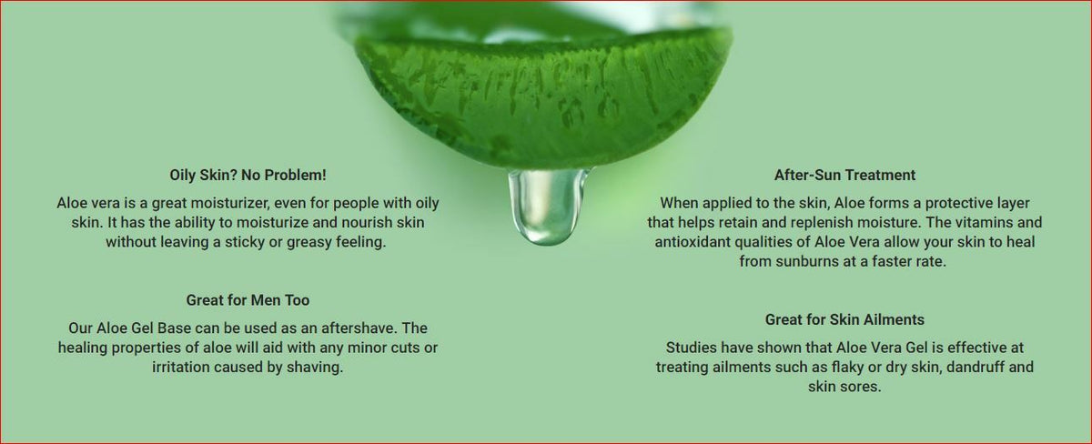 Pure Organic Aloe Vera Thick Gel Moisturizer