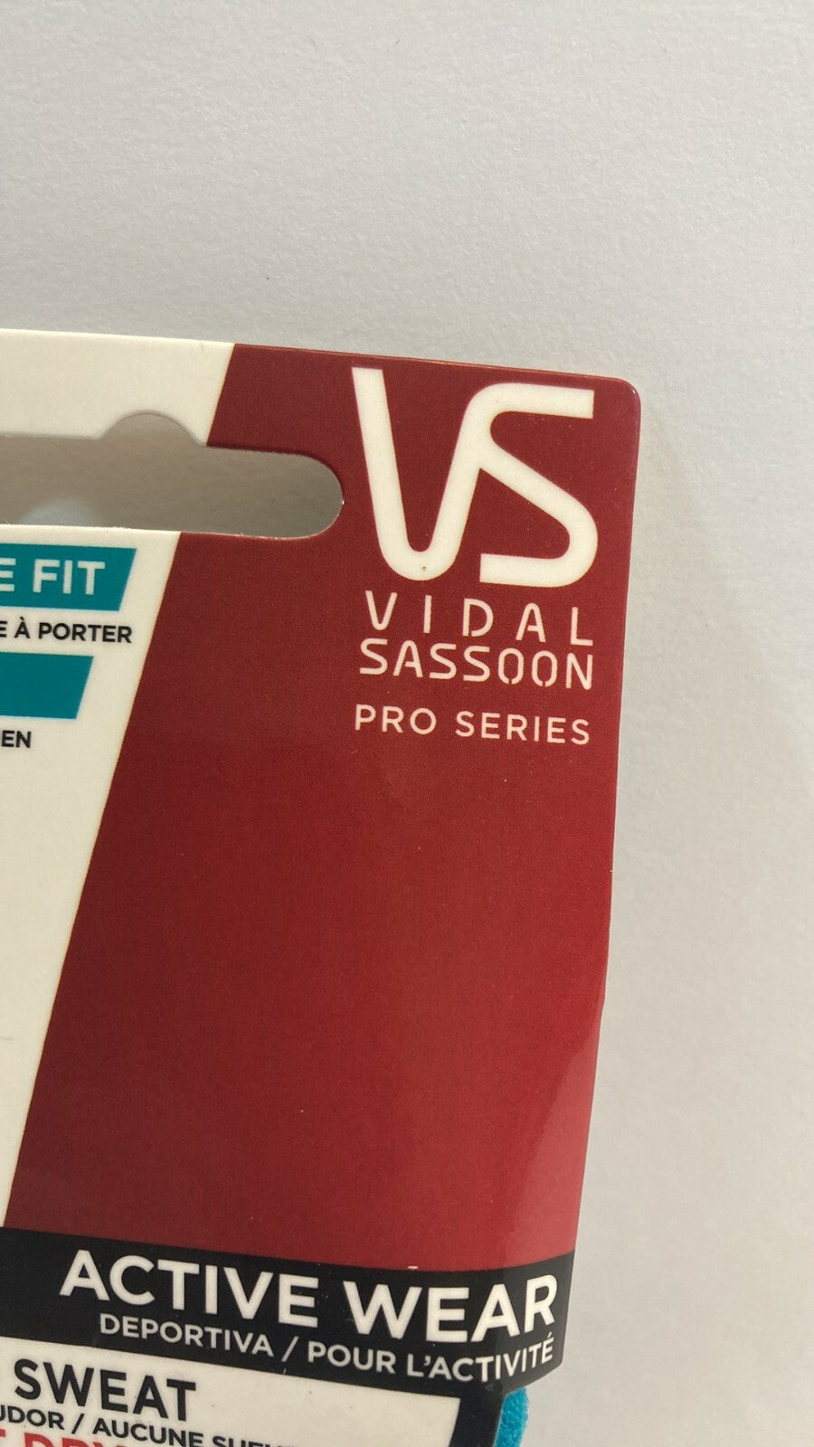 Vidal Sassoon Active Wear No Sweat Fast Dry Hair Band Head Blue