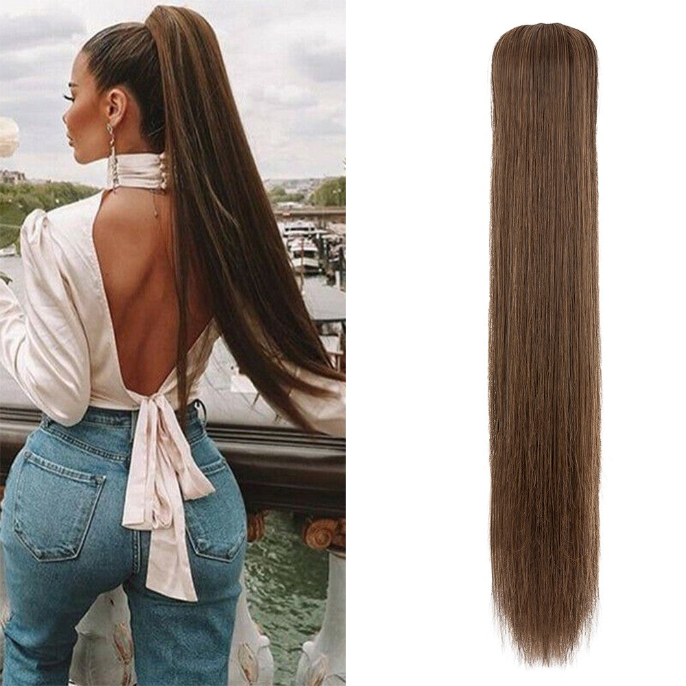 Long 30-Inch Clip-In Hair Extensions - Natural Look & Volume, Multiple Variants