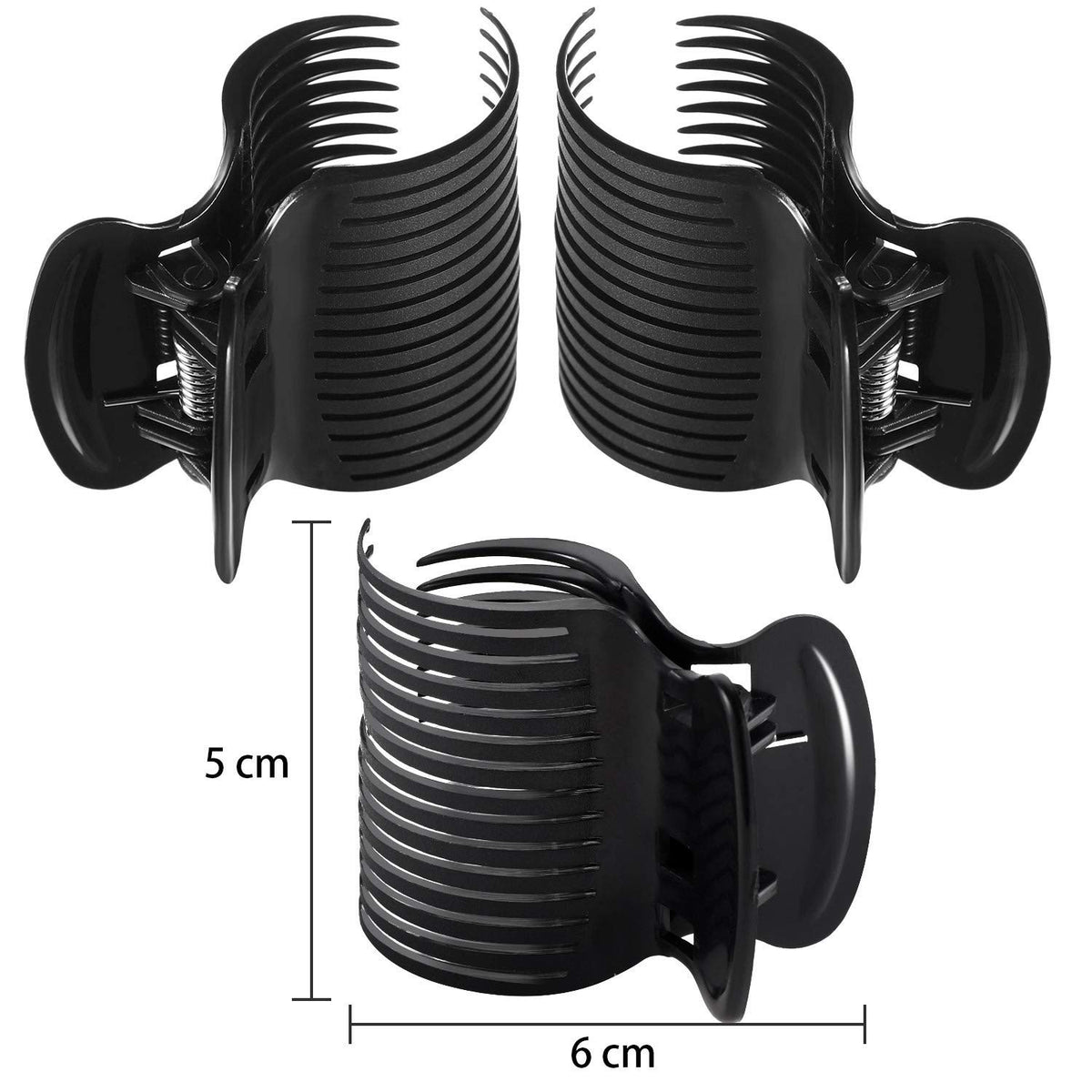 Plastic Hot Roller Clips Set for Perfect Curls - Heat Resistant Hair Styling Accessories