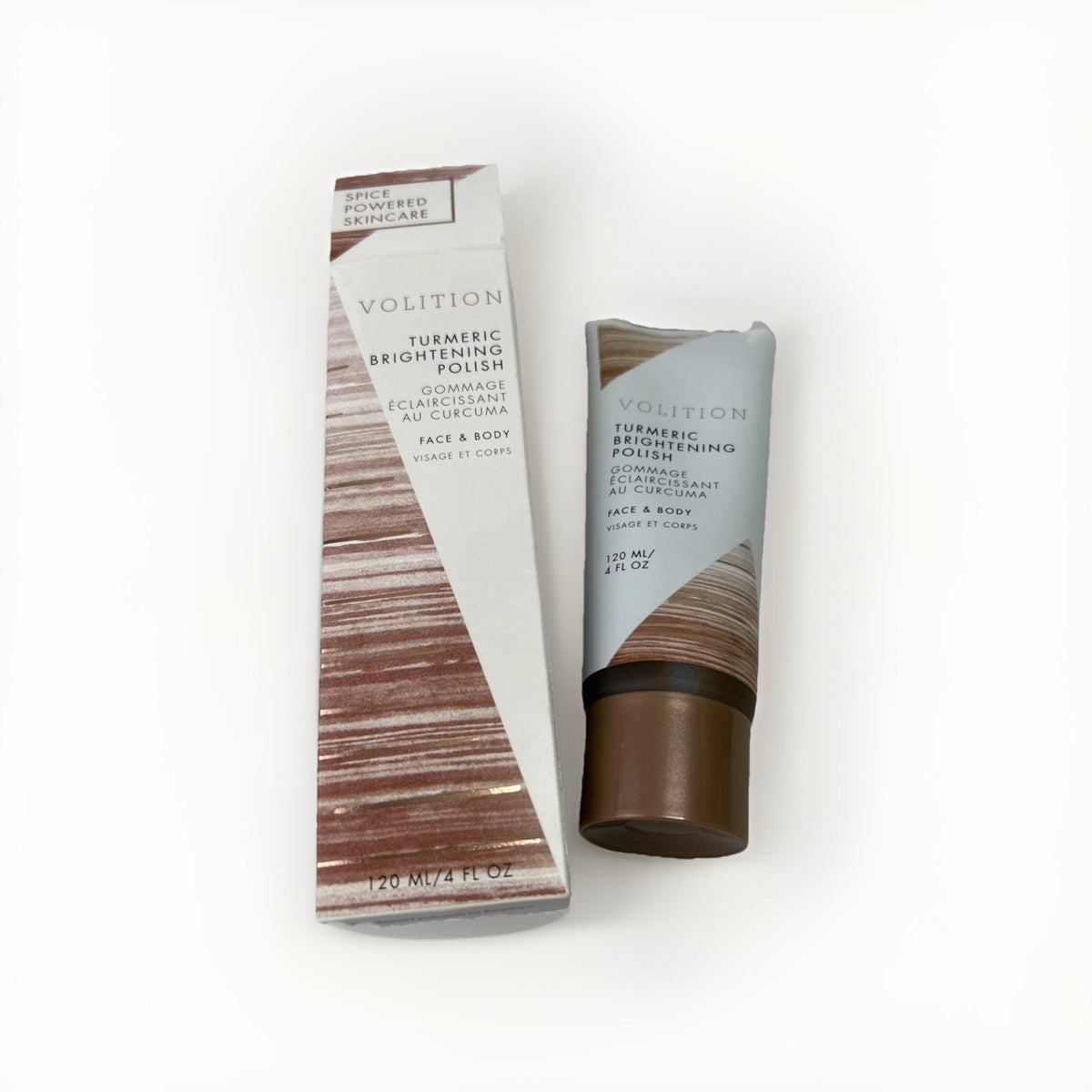 Volition Turmeric Brightening Polish Face & Body 4 fl oz/120 ml Full
