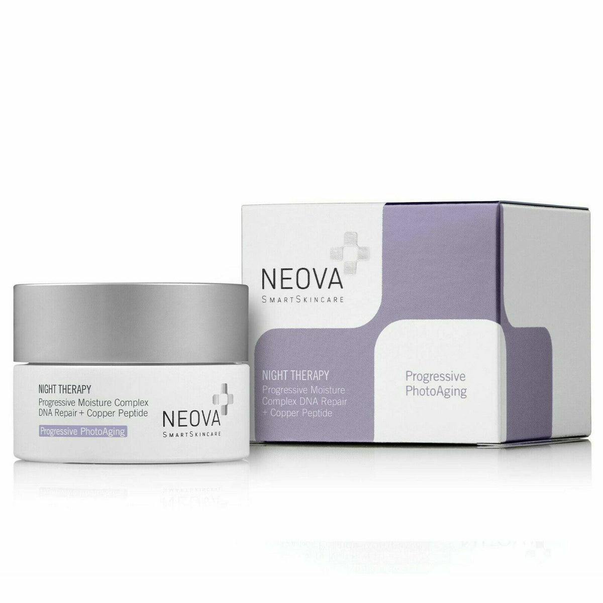 Night Repair Cream with Copper Peptide for Skin Renewal 1.7oz