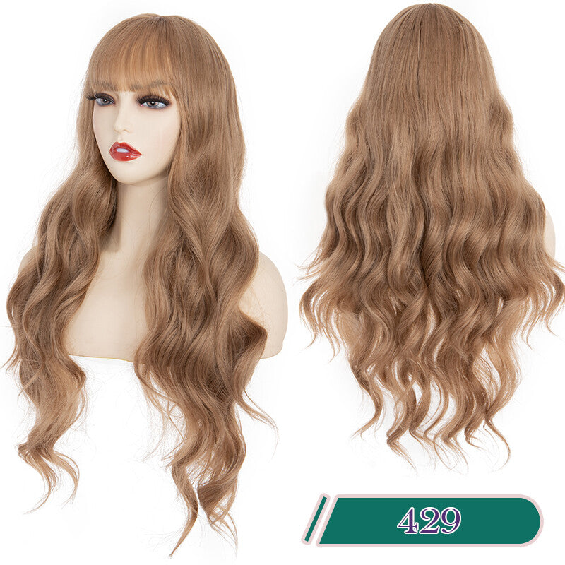 Long Ombre Wigs - Heat Resistant Synthetic Hair, Thick Full Wigs