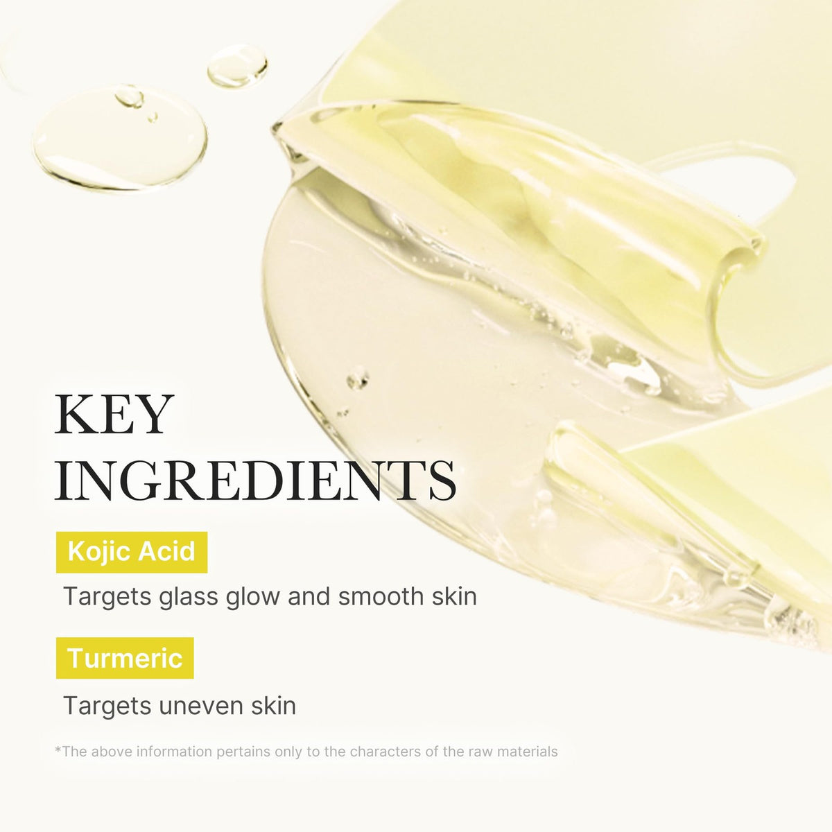 Jelly Gel Mask with Kojic Acid & Niacinamide - 4 Pack
