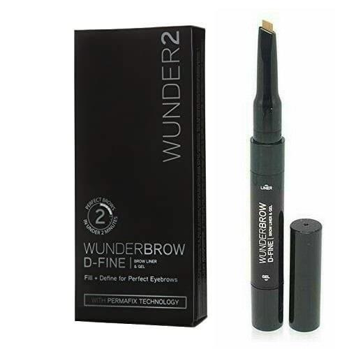 Wunderbrow D-Fine Brow Pencil & Gel - Blonde Dual-Ended Eyebrow Styler
