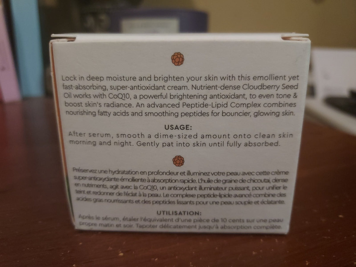 Cloudberry Bright Moisture Cream 1.7 fl oz