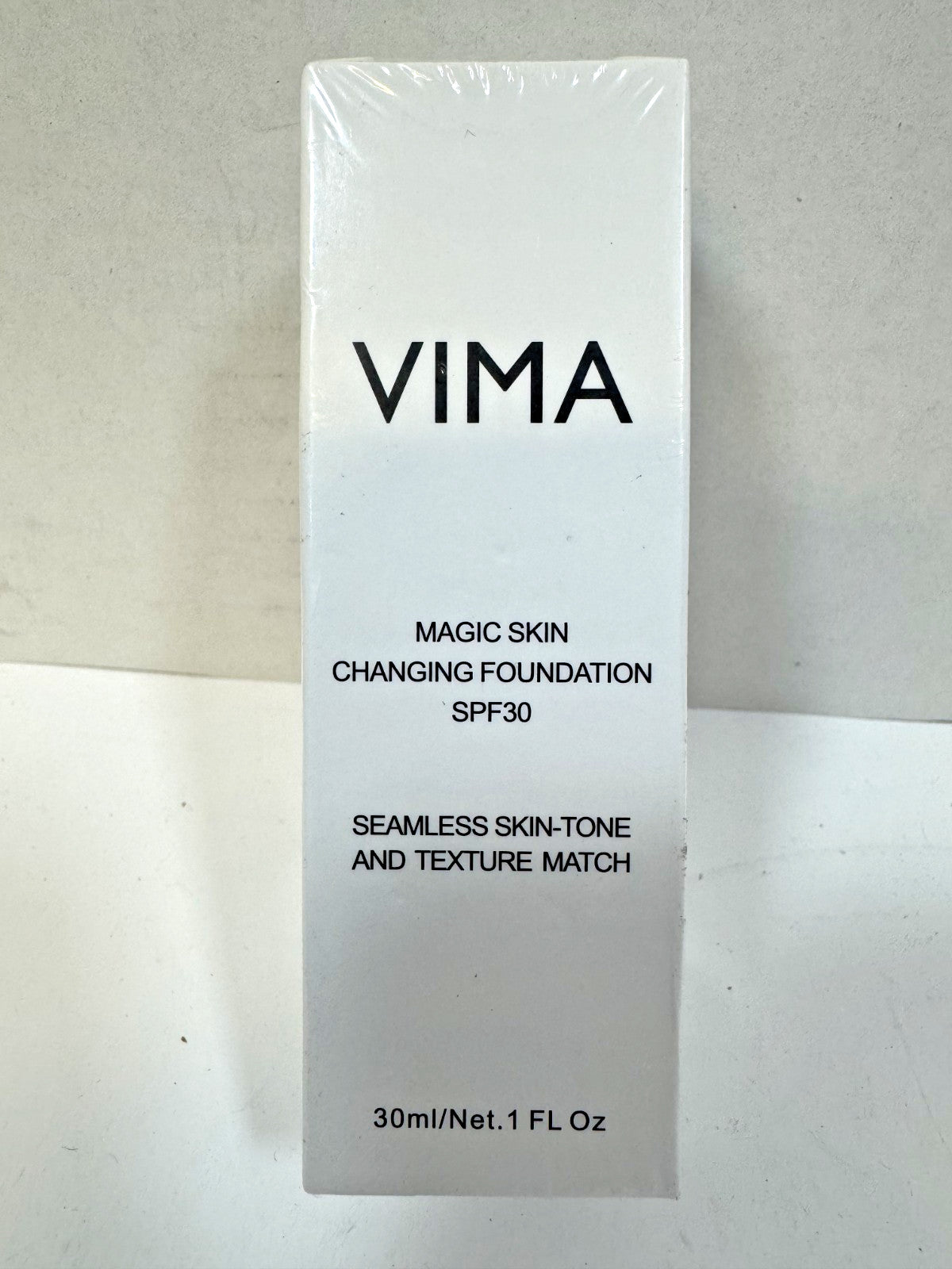VIMA Magic Skin Changing Foundation Liquid Glow SPF 30 - Buildable Face Makeup 1 fl oz