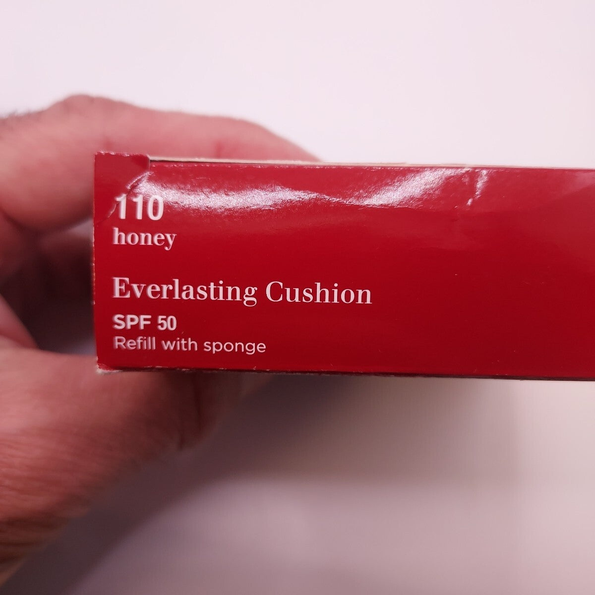 Clarins Everlasting Cushion Foundation Refill Honey 110 with Sponge - Sealed