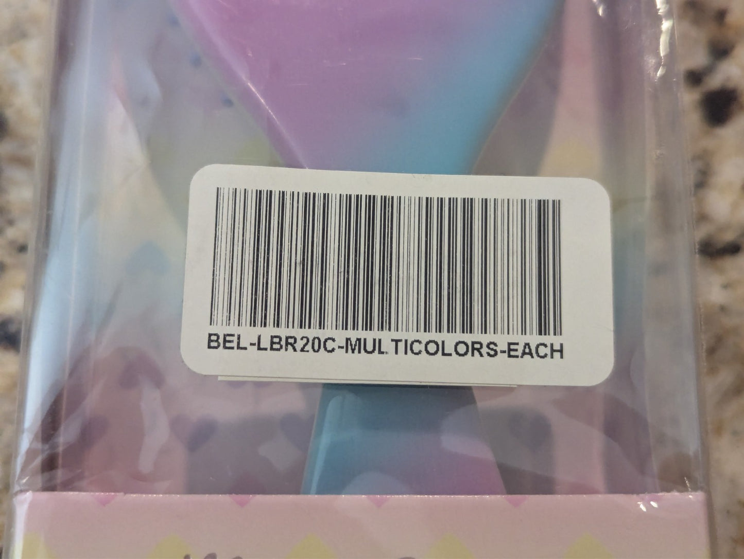 Miss Gwen's Cat Hairbrush Bella in Purple & Teal - Pet Grooming Accessory