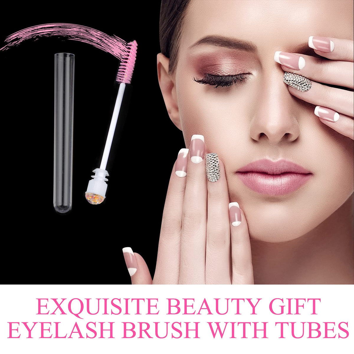 Disposable Eyelash Brush & Lash Wand Makeup Tool for Eyelash Extensions