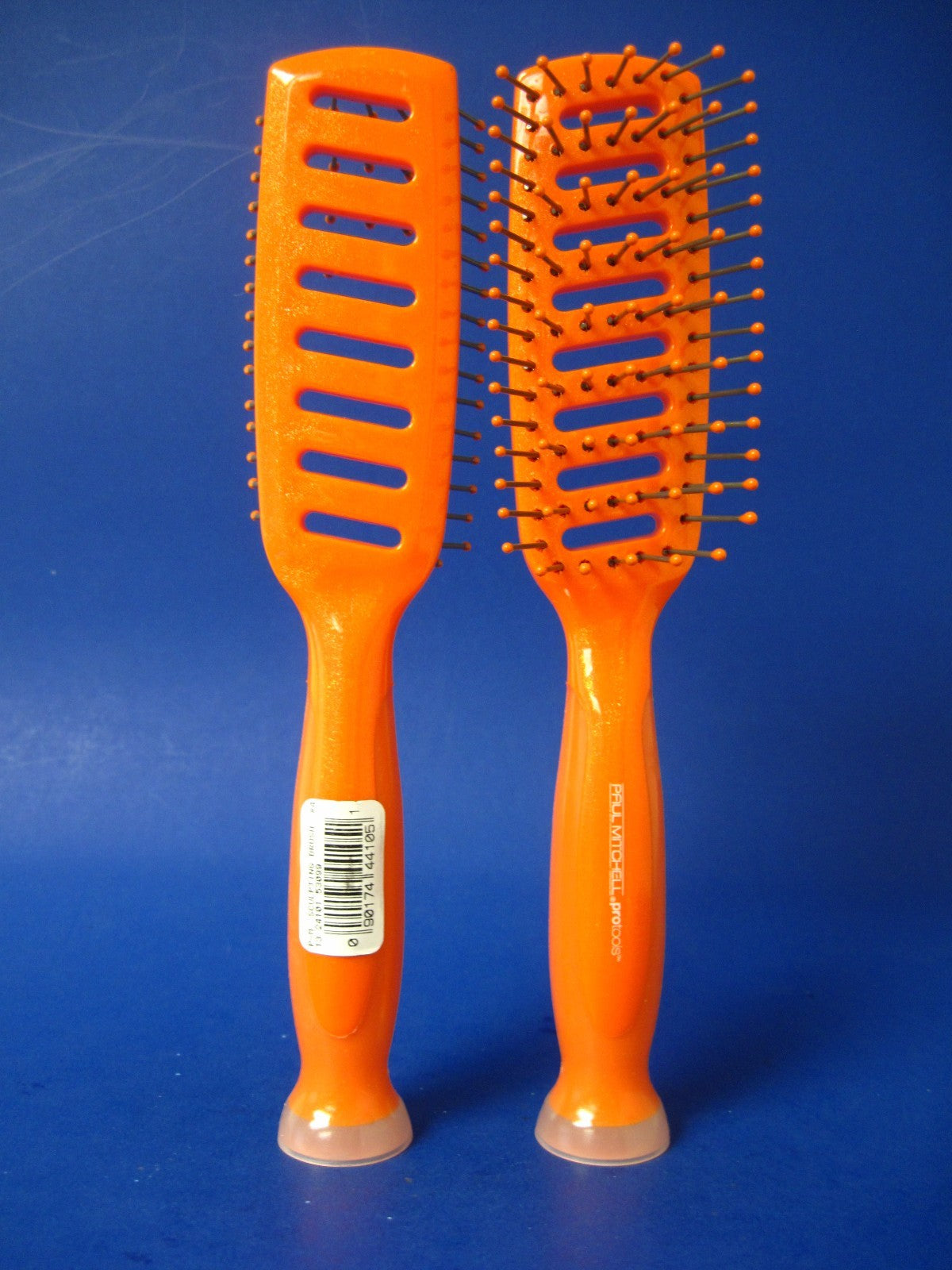 Paul Mitchell ProTools Hair Brush Orange with Grip & Suction Cup