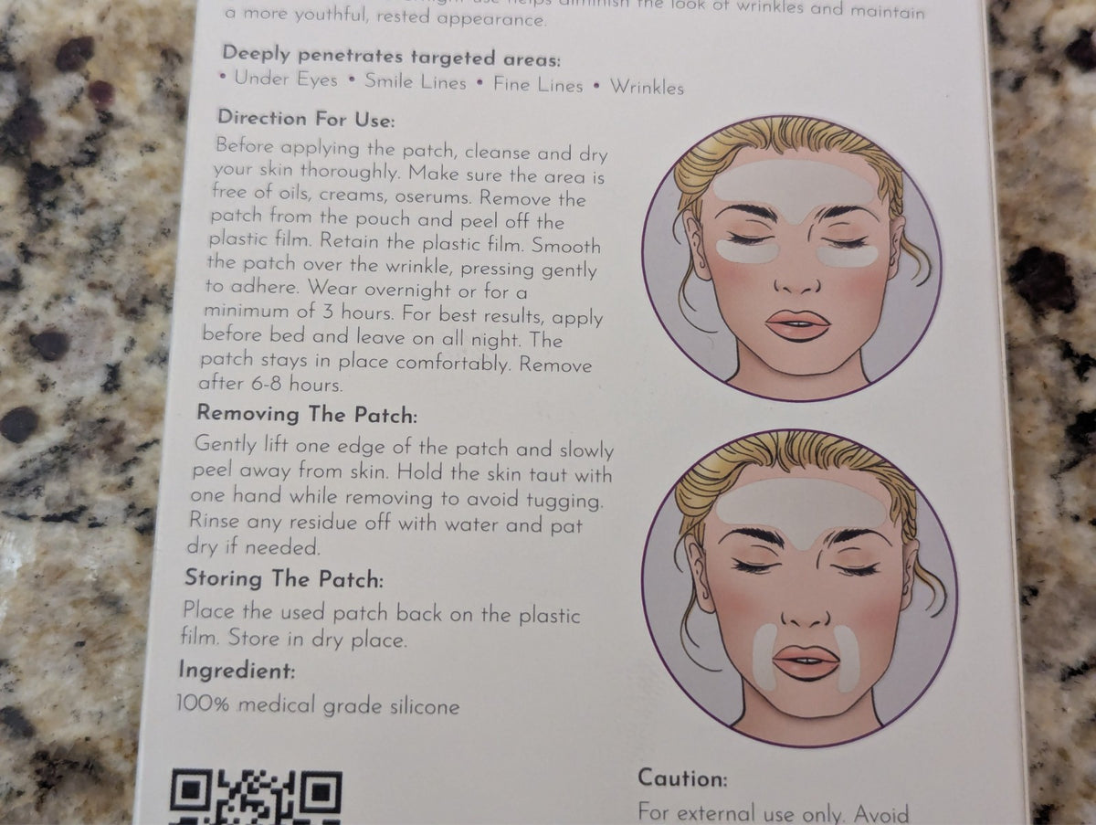Wrinkle Fighting Face Set - Reusable 3 Count