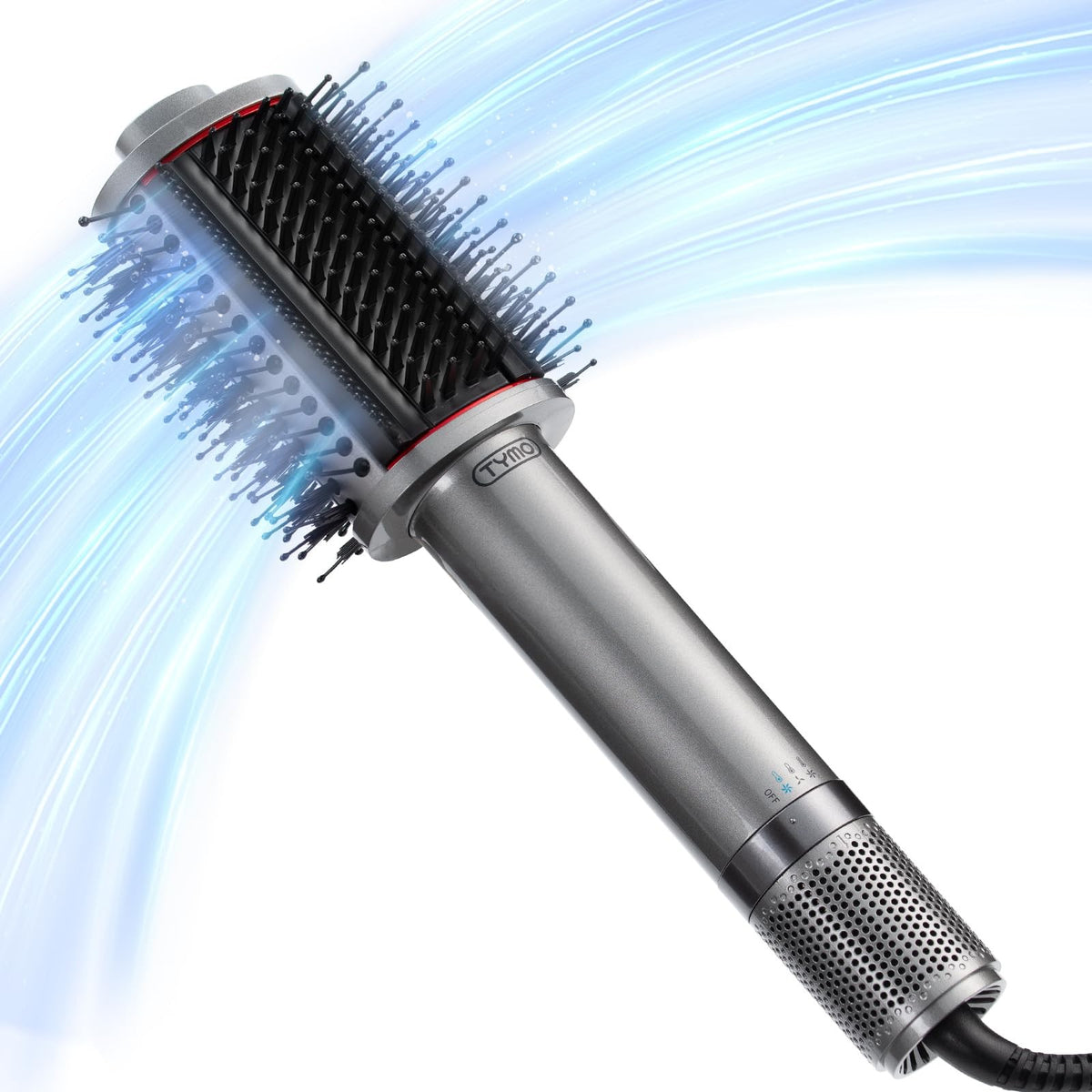 TYMO 4.0 Hair Blow Dryer Brush - Lightweight 3X Faster Drying Metal