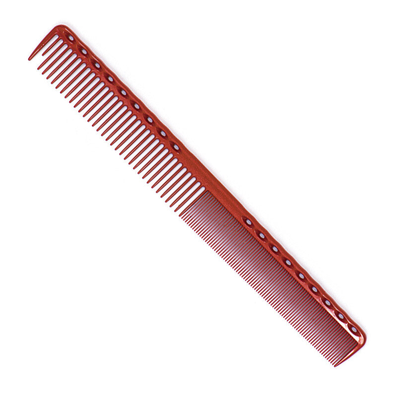 YS Park Fine Cutting Comb Extra Long - Red Hair Cutting Tool