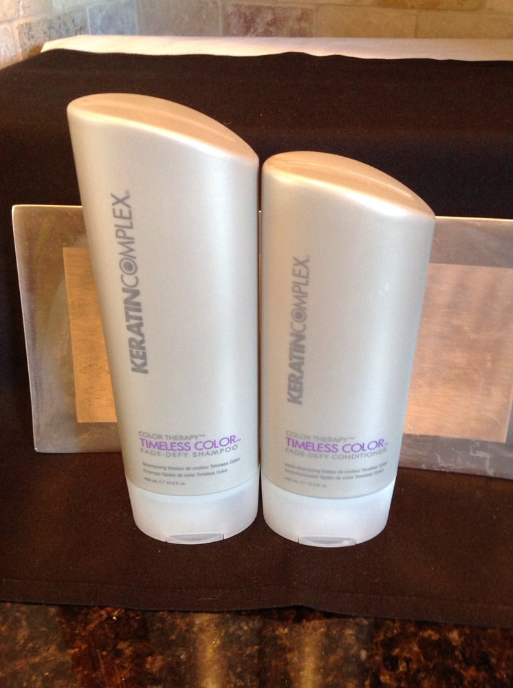 Keratin Complex Timeless Color Shampoo & Conditioner Duo 13.5oz for Hair Color Protection