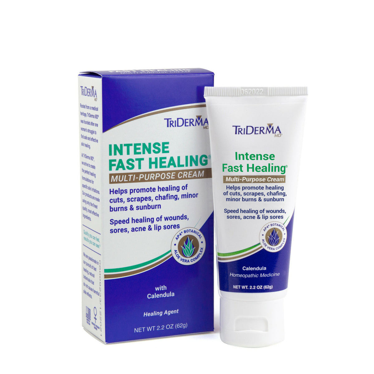 Fast Healing Cream for Face & Body – 2.2 oz Tube