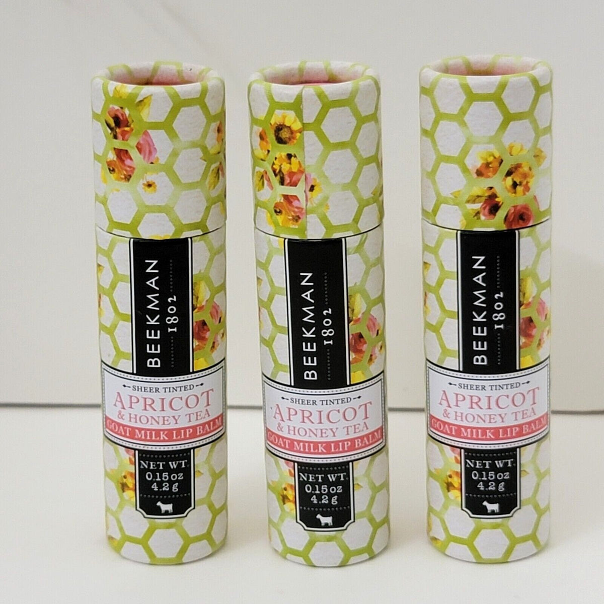 Assorted Lip Balm Set - Hydrating & Tinted Options, 3-Pack
