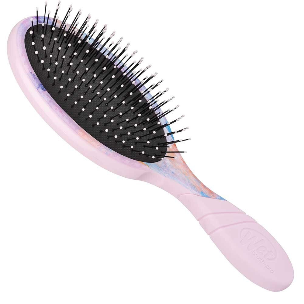 Wet Brush Detangler Hairbrush Wildflower Petal - Ultra-Soft IntelliFlex Bristles