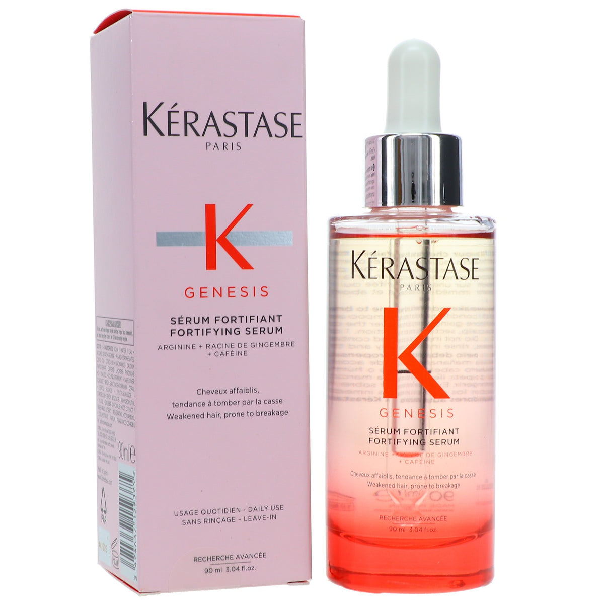 Kerastase Genesis Hair Fortifying Serum - 3 oz, Strengthens & Nourishes
