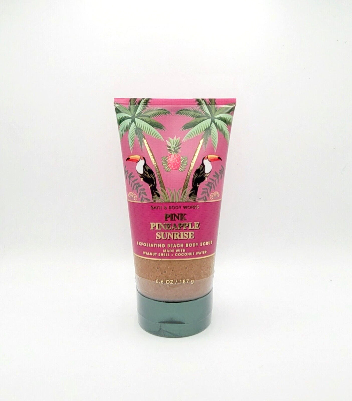 Bath & Body Works Pink Pineapple Sunrise Exfoliating Beach Scrub 6.6