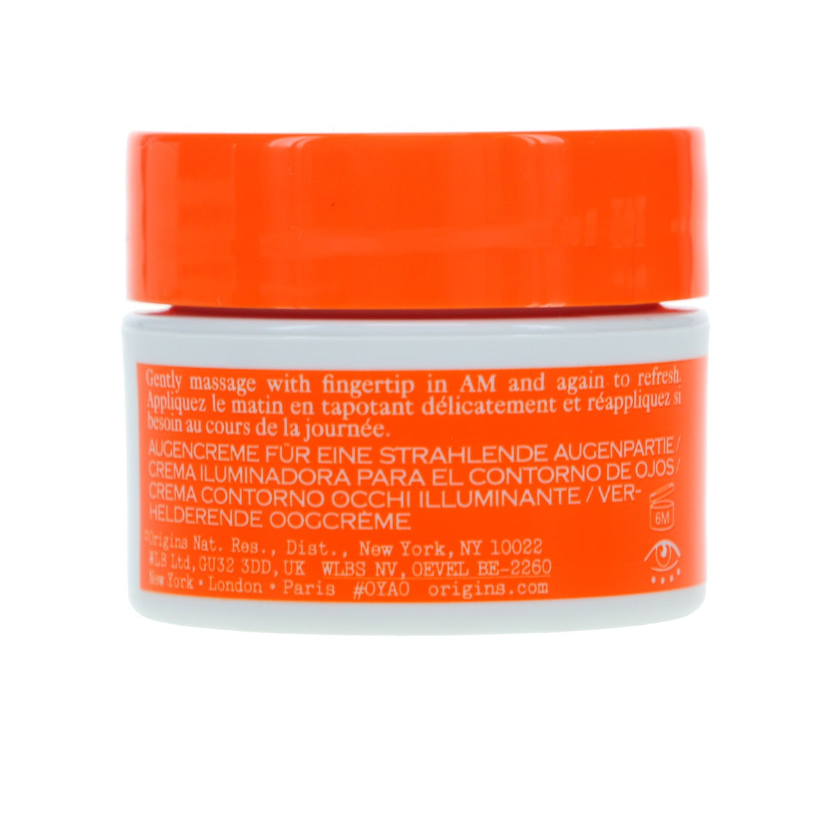 Brightening Eye Cream with Caffeine & Ginseng - 0.5 oz