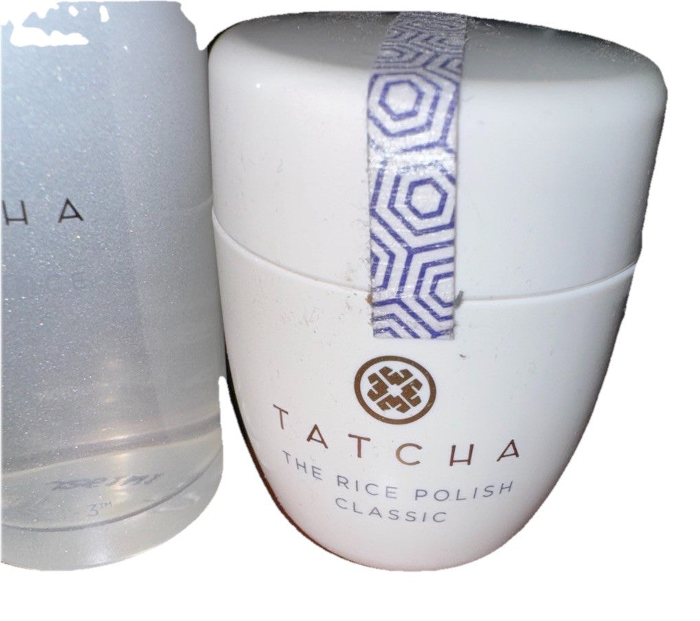 Travel Skincare Duo Set - Hydrating Essence & Exfoliating Rice Polish, 25ml & 15g