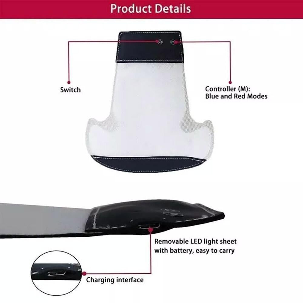 650nm Red LED Light Therapy Hat for Hair Loss Treatment & Growth