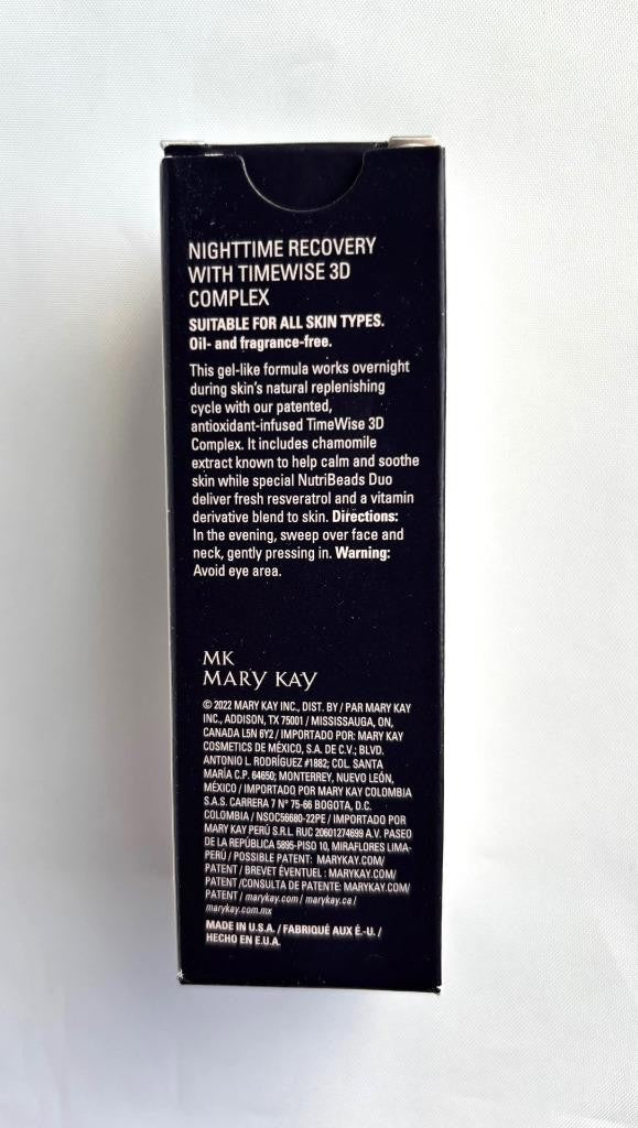 Nighttime Skin Recovery Solution with TimeWise 3D Complex - Nourishing Night Cream