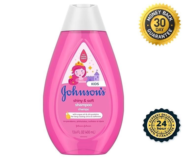 Johnson's Baby Shiny & Soft Tear-Free Kids' Shampoo with Argan Oil