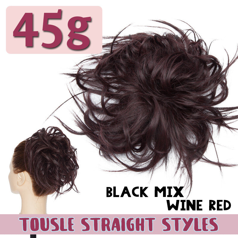 Thick Large Messy Bun Hair Piece Scrunchie Updo Wrap Hair Extensions