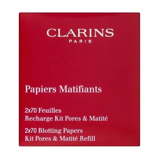 Clarins Blotting Papers Kit 140 Sheets for Pores & Shine Control