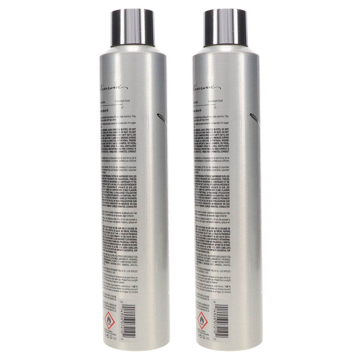 Kenra Platinum Finishing Hair Spray #26 10 oz - 2 Pack Strong Hold & Shine