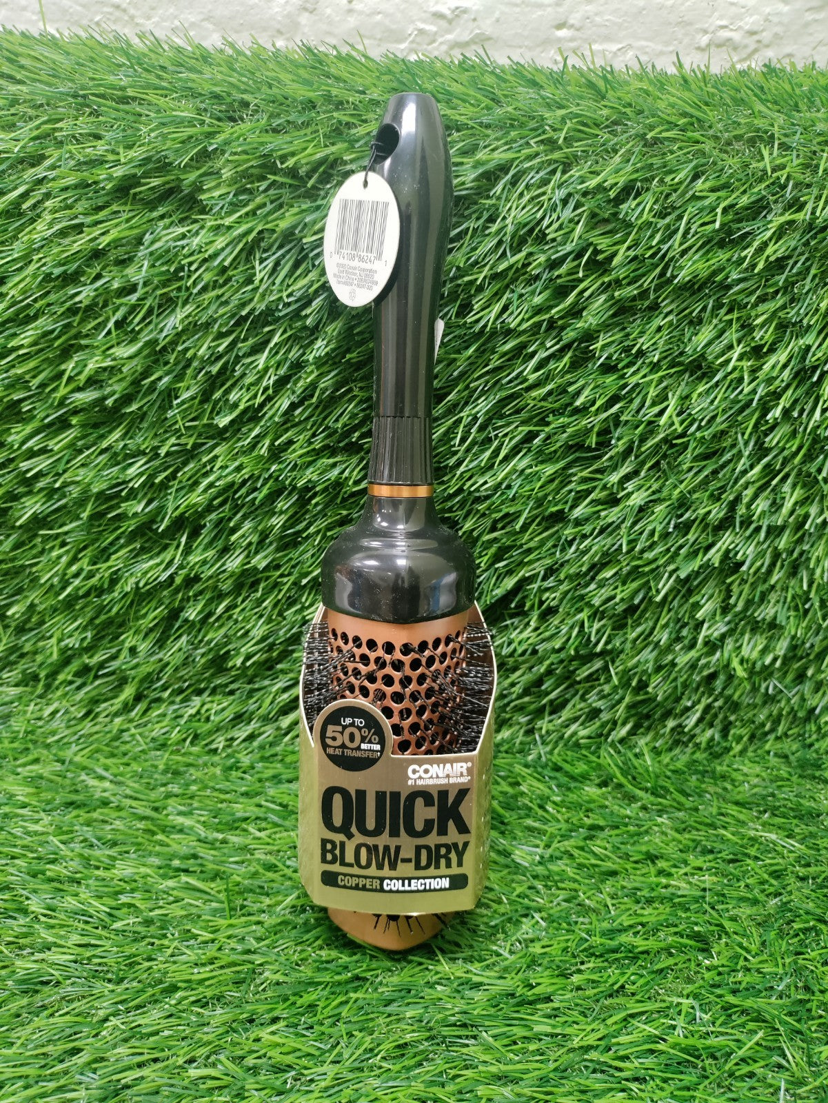 Conair Quick Blow-Dry Thermal Square Hairbrush - Styling & Hair Care Tool