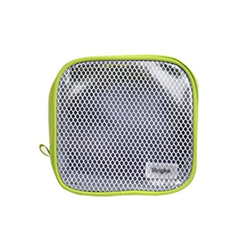 Travel Organizer Pouch with Mesh & Transparent Divided Pockets