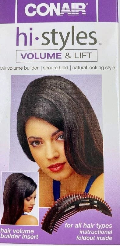 CONAIR HI STYLES HAIR VOLUME BUILDER INSERT - 1 PIECE KIT NEW/IN BOX