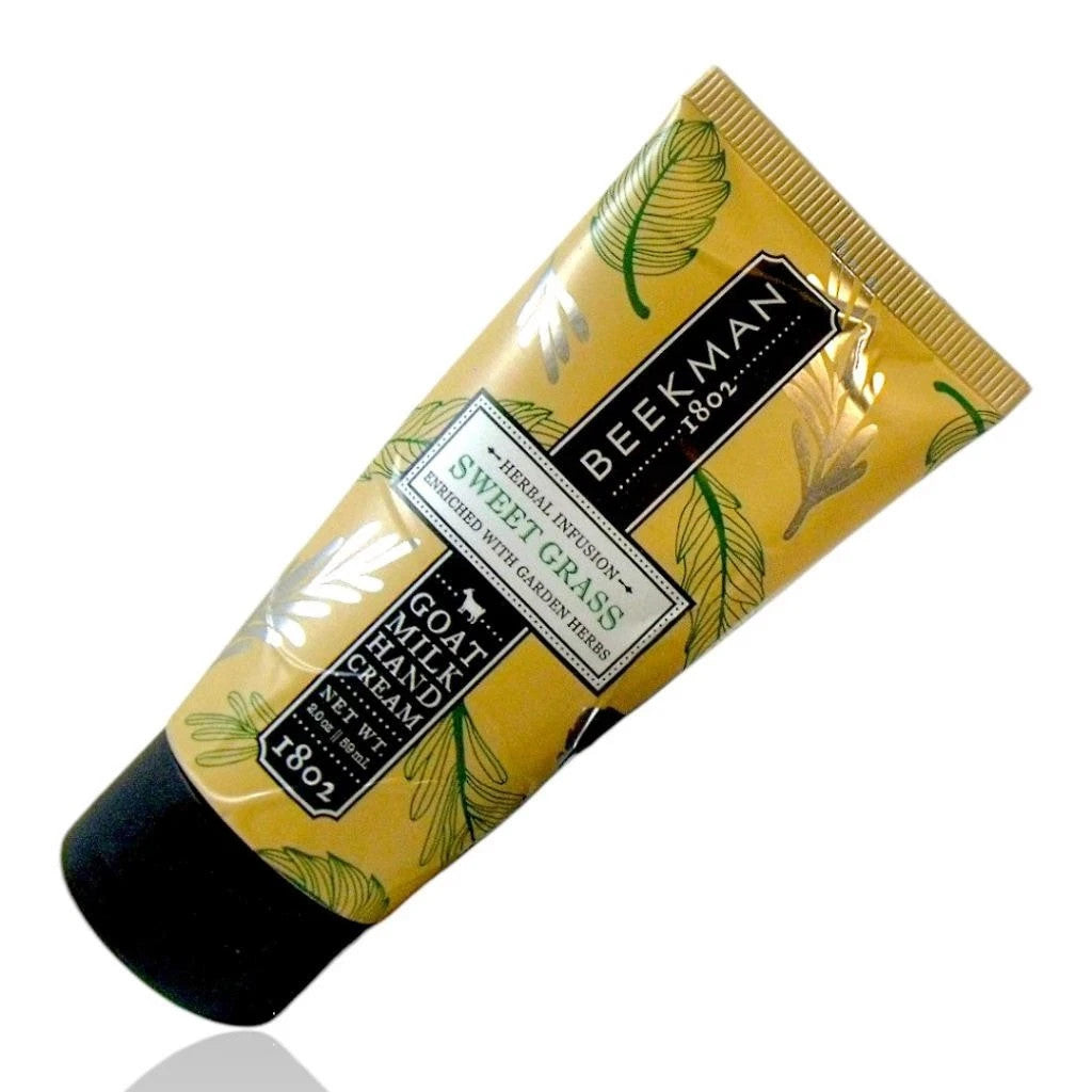 Goat Milk Hand Cream Lotion, Sweet Grass - 7 Pack, 2 fl oz