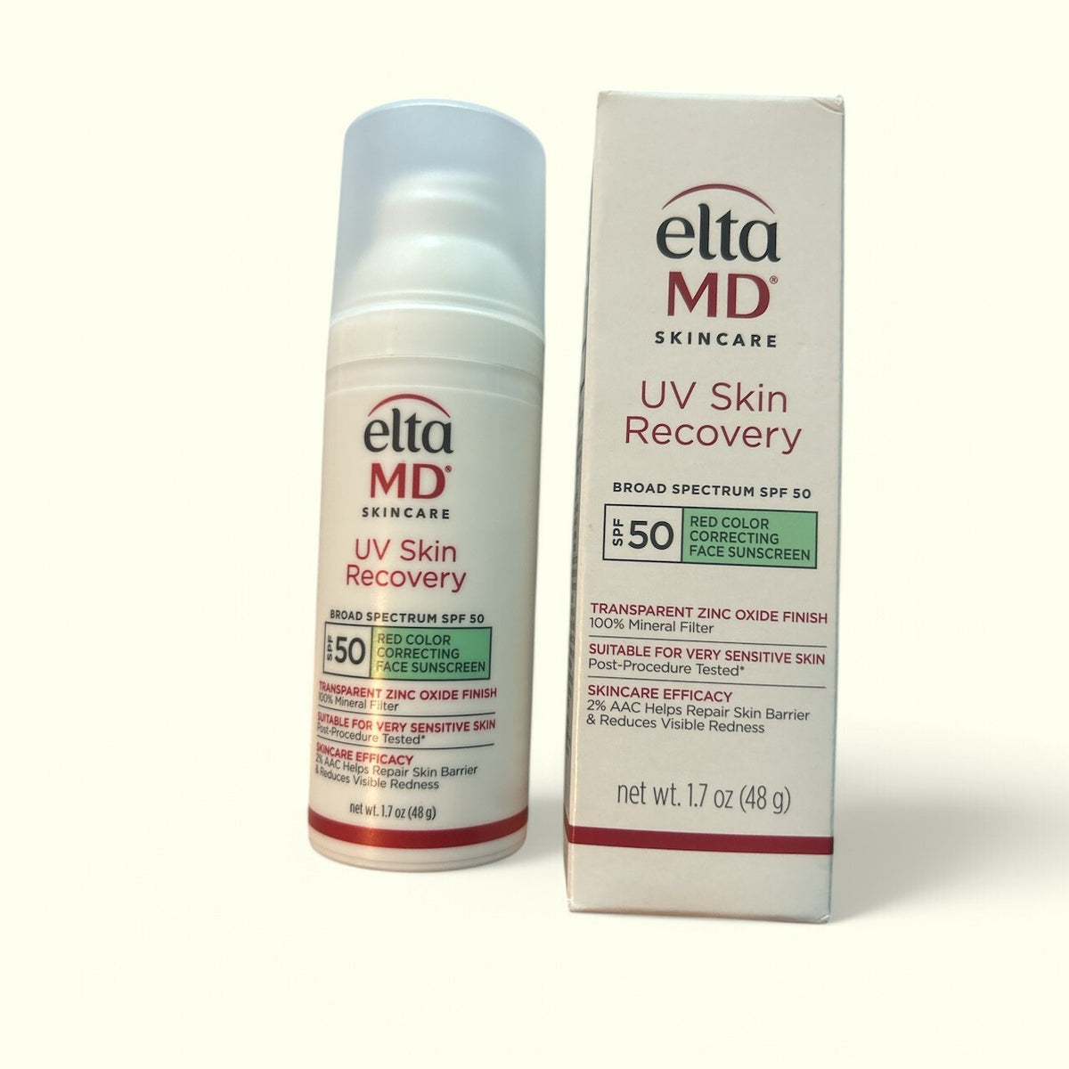 UV Skin Recovery Red Color Correcting SPF50 48g