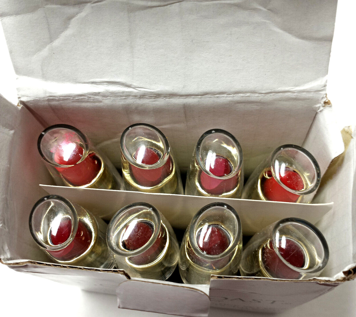 Lipstick Set - 8 Tubes, 2 Boxes, Assorted Shades, New in Box