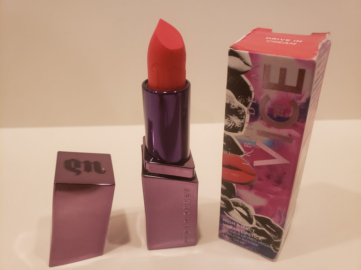 Vegan Lipstick Drive In - Longlasting Lip Color for Women - 0.11 oz