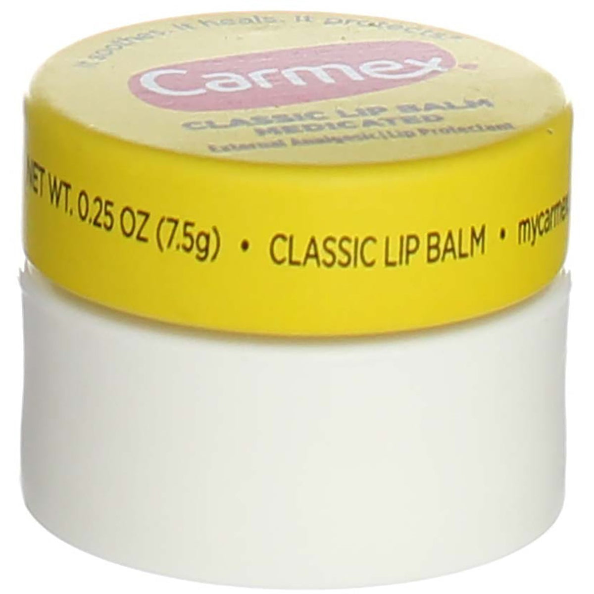 Medicated Lip Balm Jar with SPF 15 - Healing & Moisturizing, 0.25 oz