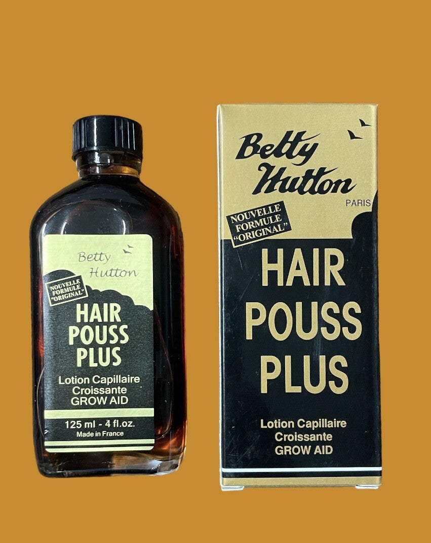 Betty Hutton Hair Pouss Plus Lotion Capillaire Grow Aid 4 oz, 120 ml