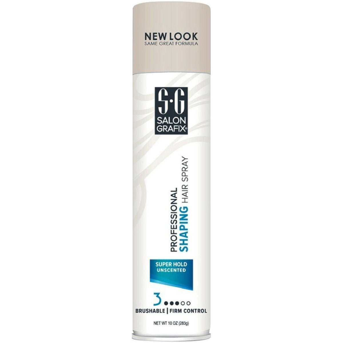Professional Hair Spray Super Hold Unscented 10Oz Pack - Salon Quality