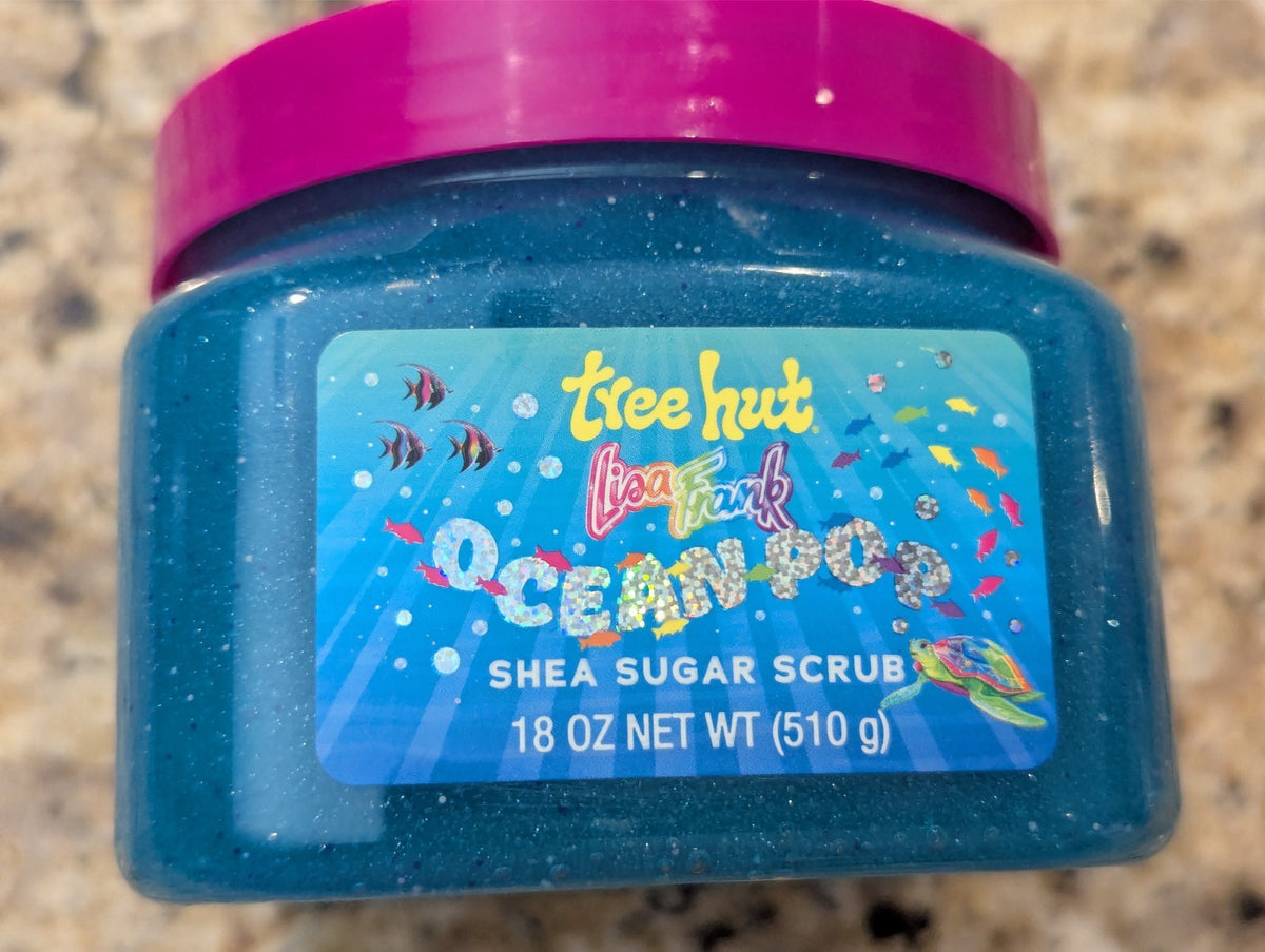 Tree Hut x Lisa Frank Ocean Pop Shea Sugar Body Scrub 18 oz