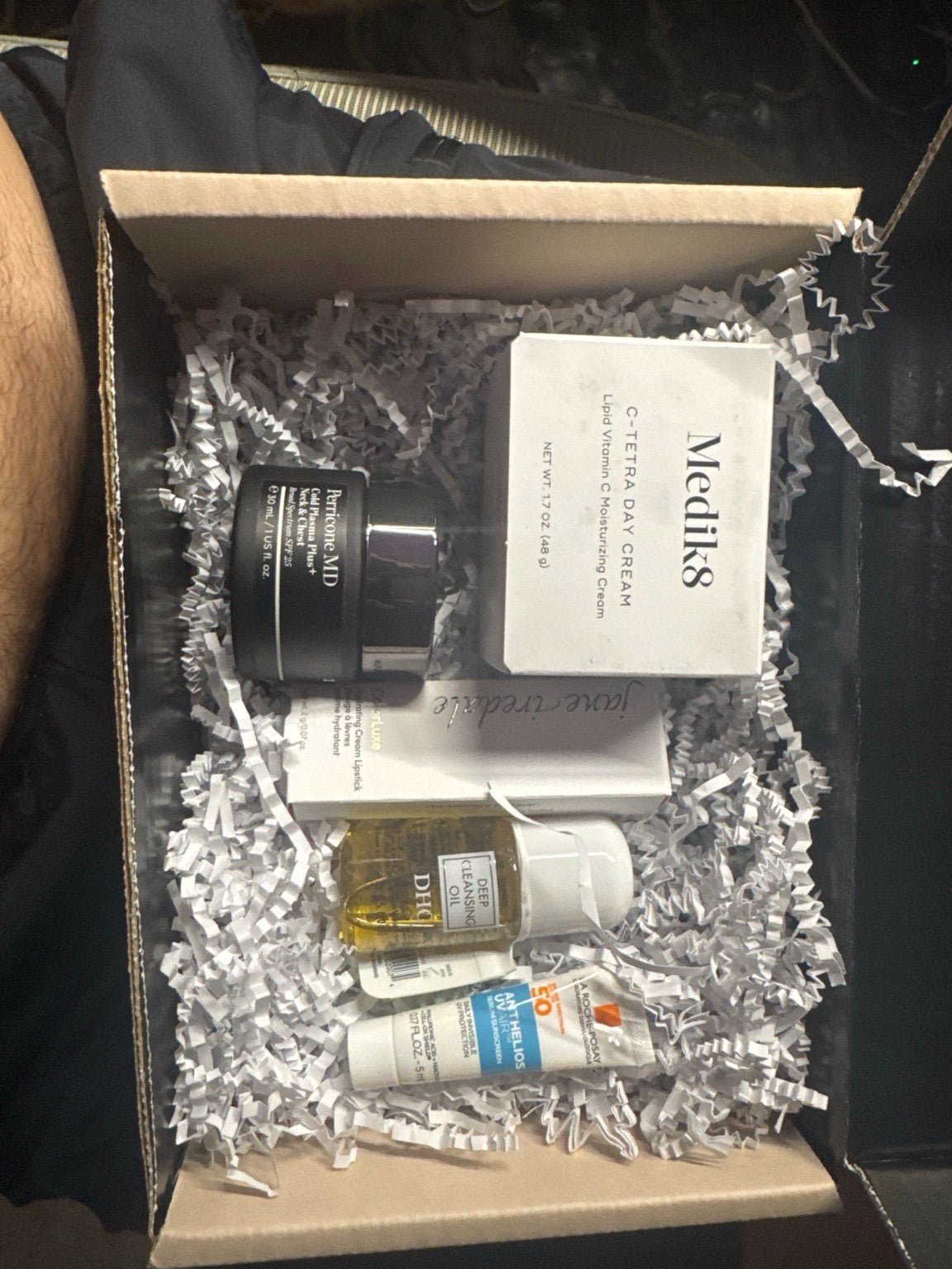 Skincare & Beauty Product Bundle - Hydrating, Nourishing, Sunscreen Includes Medik8, Perricone MD, DHC, Jane Iredale