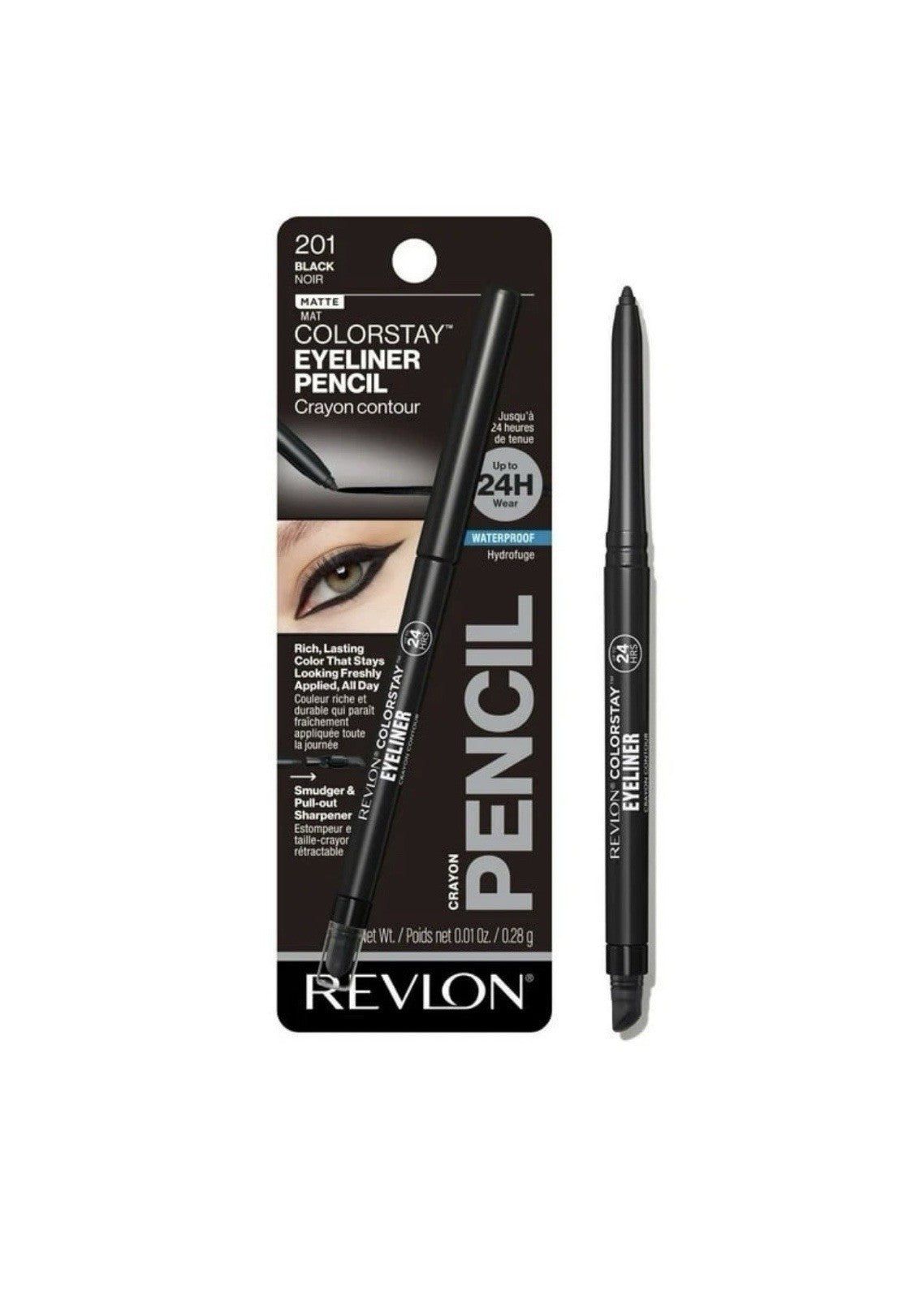 Revlon ColorStay EyeLiner Pencil - Multiple Shades for Precise Eye Makeup