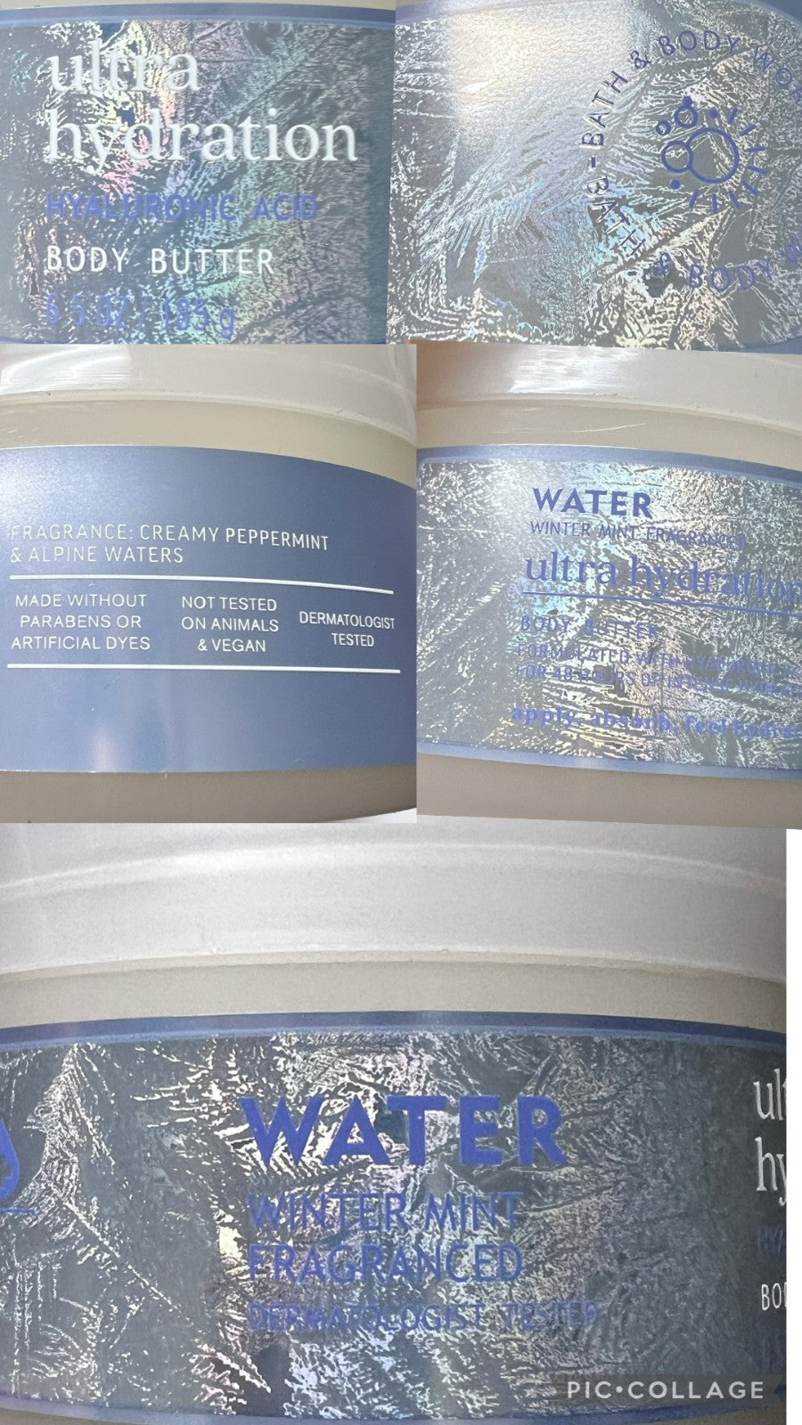 Body Butter Cream Moisturizer - Multiple Scents, 6.5-8 oz