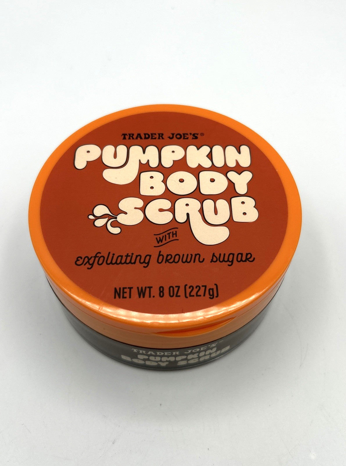 Trader Joe's Pumpkin Body Scrub Exfoliating Brown Sugar 8 oz Limited