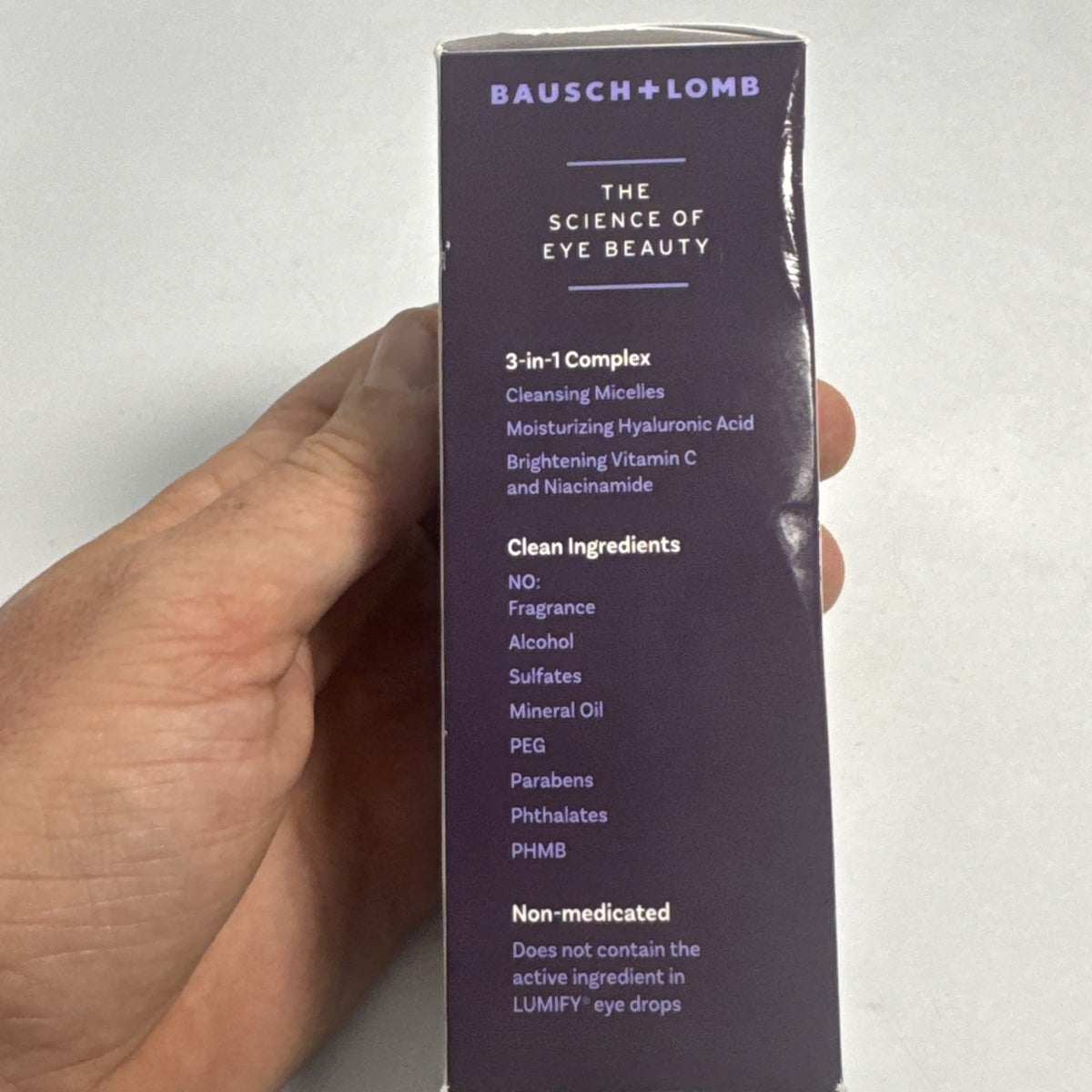 Lumify Eye Illuminations 3-in-1 Micellar Cleansing Water 5.4 oz