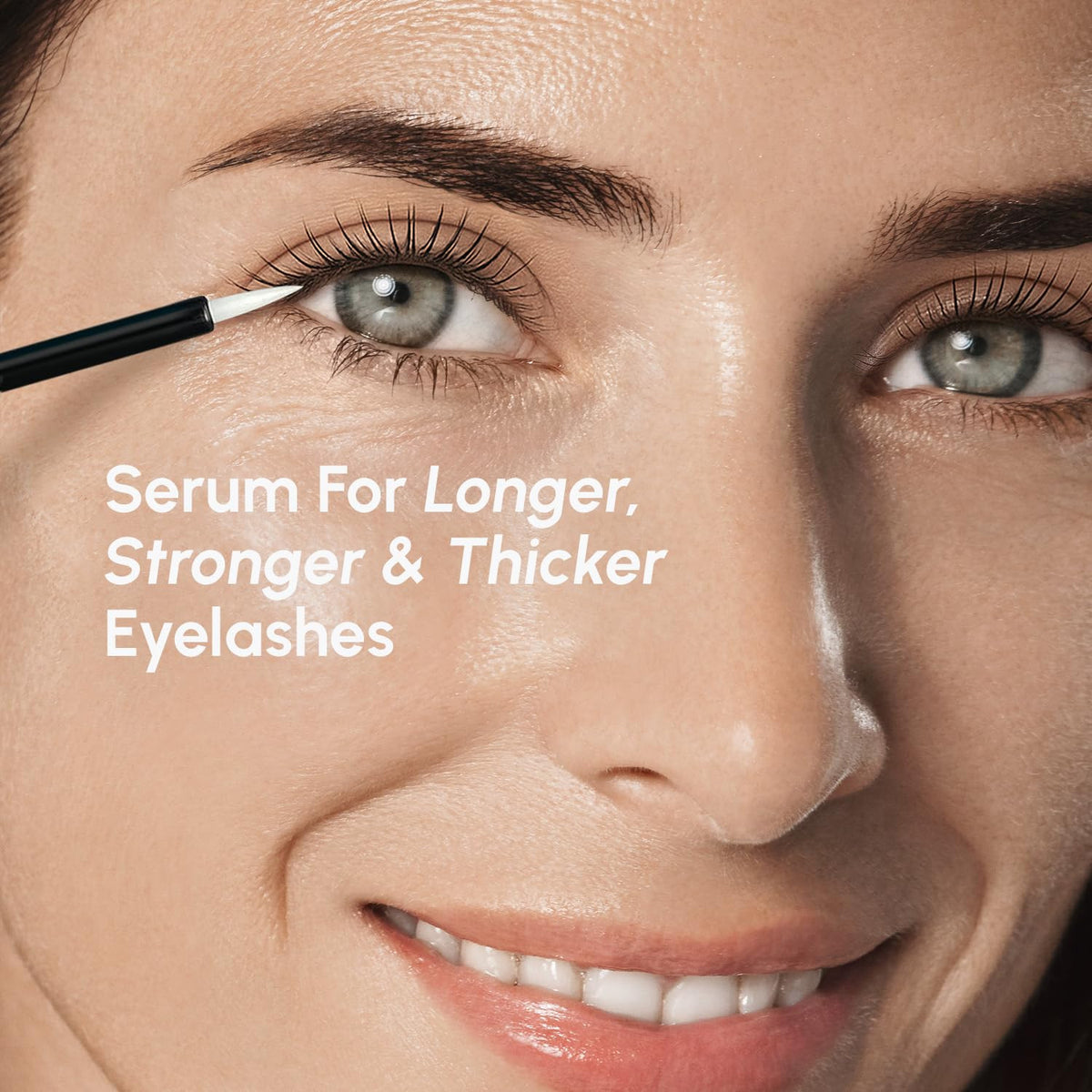 Eyelash & Eyebrow Growth Serum - Natural Lash Enhancer for Longer, Fuller Lashes & Brows
